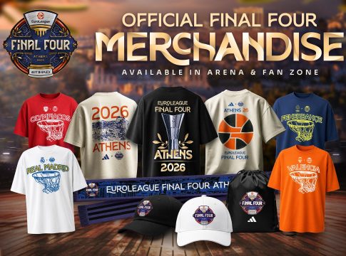 Euroleague: Κυκλοφόρησαν τα επίσημα συλλεκτικά μπλουζάκια του Final Four της Αθήνας (pic)