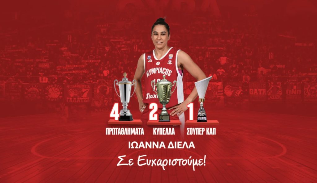 Τέλος από τον Ολυμπιακό η Δίελα