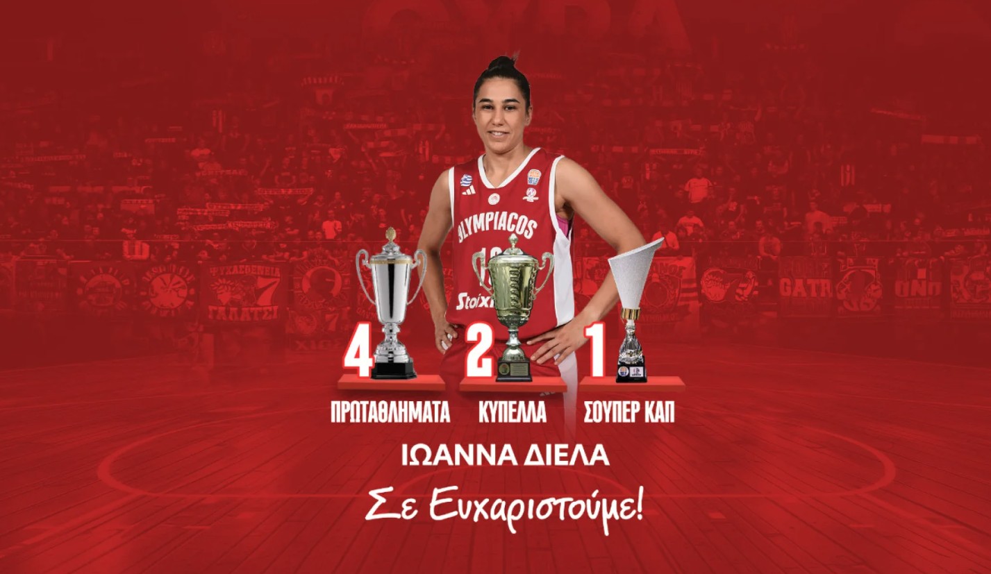 Τέλος από τον Ολυμπιακό η Δίελα