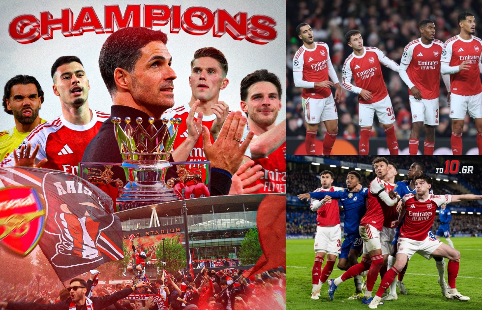 Οι 5 λόγοι που η Άρσεναλ κατέκτησε την Premier League (pics, vid)