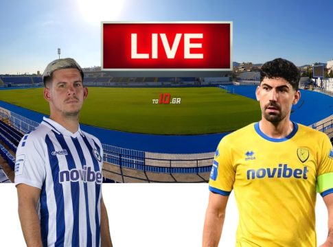 LIVE: Ατρόμητος – Παναιτωλικός
