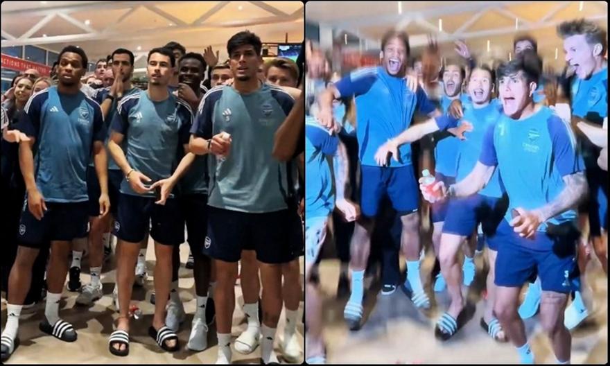 Μυθικές στιγμές στο προπονητικό κέντρο της Άρσεναλ: Αγκαλιές, δάκρυα και «τρελά» πανηγύρια μετά την ισοπαλία της Σίτι (vids)