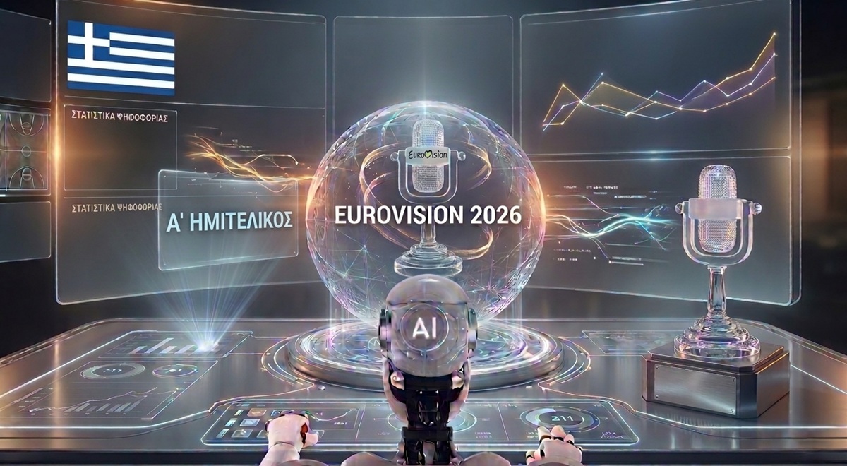 Eurovision 2026: Το AI «βρήκε» τι θα κάνει ο Akylas στον Α’ Ημιτελικό