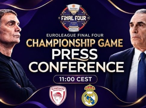 Live streaming η συνέντευξη Τύπου του τελικού του Final Four της Euroleague