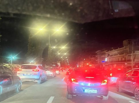 Αυξημένη κίνηση στην Εθνική Οδό – Ουρές χιλιομέτρων…