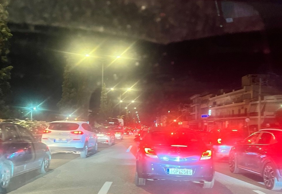 Αυξημένη κίνηση στην Εθνική Οδό – Ουρές χιλιομέτρων…