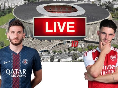 LIVE: Παρί Σεν Ζερμέν – Άρσεναλ