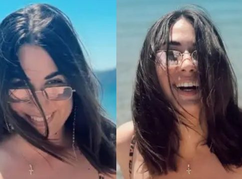 Η Έλενα Κρεμλίδου στις Κάννες: Έβαλε το animal print μπικίνι της και έκανε μπάνιο στην Γαλλική Ριβιέρα (pics)