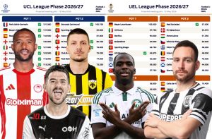 Ο χάρτης των League Phase της επόμενης σεζόν – Η θέση των ελληνικών ομάδων (pics)