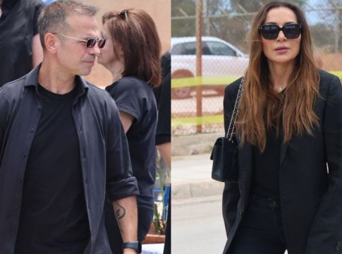 Η κηδεία της Γωγώς Μαστροκώστα ένωσε ξανά Βανδή και Νικολαΐδη – Η διακριτική αλλά φορτισμένη επανένωση μετά από 5 χρόνια