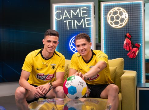 Πήλιος και Καλοσκάμης στο Allwyn Game Time σε ένα επεισόδιο για πρωταθλητές