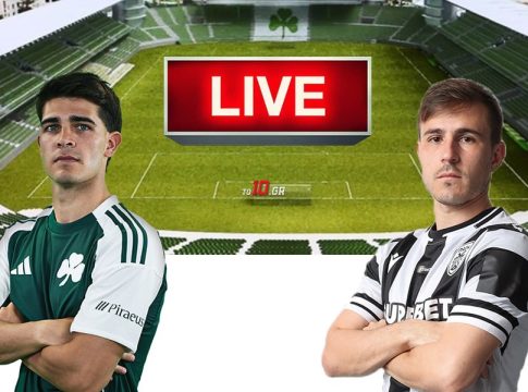 LIVE: Παναθηναϊκός – ΠΑΟΚ