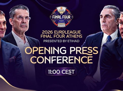 Live streaming η συνέντευξη Τύπου του Final Four 2026