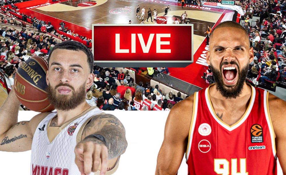 LIVE: Μονακό – Ολυμπιακός