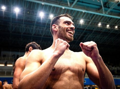 Τρομερός Βαζαίος, έκανε πανελλήνιο ρεκόρ στα 100μ ελεύθερο
