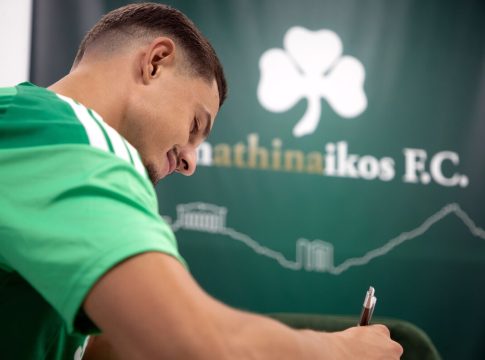 Το πρώτο «πράσινο» μήνυμα του Ράστοντερ: «Ανυπομονώ να παίξω μπροστά στον κόσμο του Παναθηναϊκού» (pic)