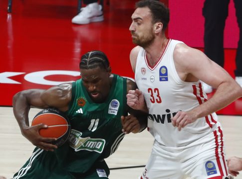 Παναθηναϊκός-Ολυμπιακός: Κλειστή μάχη στον δεύτερο τελικό της Stoiximan GBL