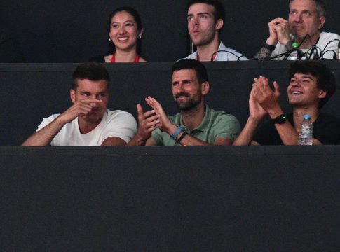 Στο ΣΕΦ για το Game 3 Τζόκοβιτς και Μπογκντάνοβιτς (vid)