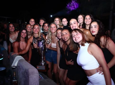Ολυμπιακός: Το «γλέντι» για το ευρωπαϊκό στο πόλο της ομάδας πόλο γυναικών (pics)