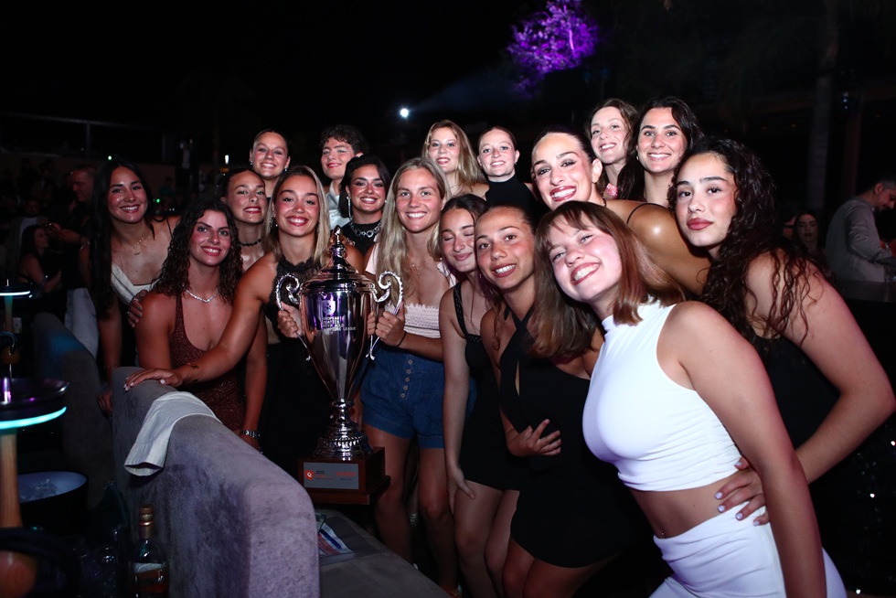 Ολυμπιακός: Το «γλέντι» για το ευρωπαϊκό στο πόλο της ομάδας πόλο γυναικών (pics)