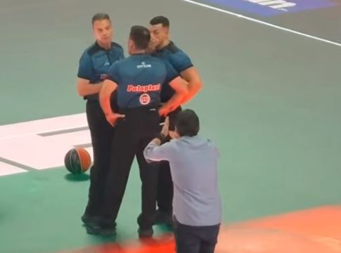 Στο glass floor ο Δημήτρης Γιαννακόπουλος: «Πέρασε τη γραμμή- Αν συμβεί ξανά θα το διακόψω»