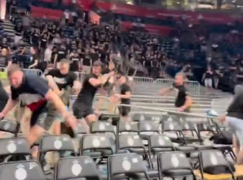 Ξύλο πριν το Game 3 ανάμεσα σε Παρτίζαν και Ντουμπάι BC (vid)