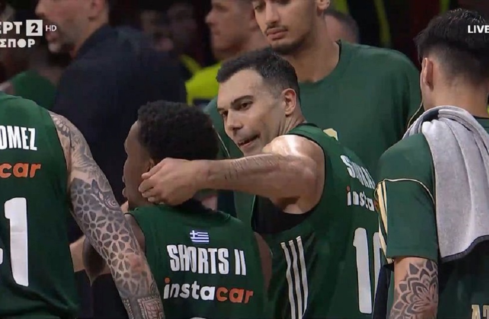 Ολυμπιακός – Παναθηναϊκός: Το buzzer beater του Τι Τζέι Σορτς στο φινάλε του ημιχρόνου (vid)