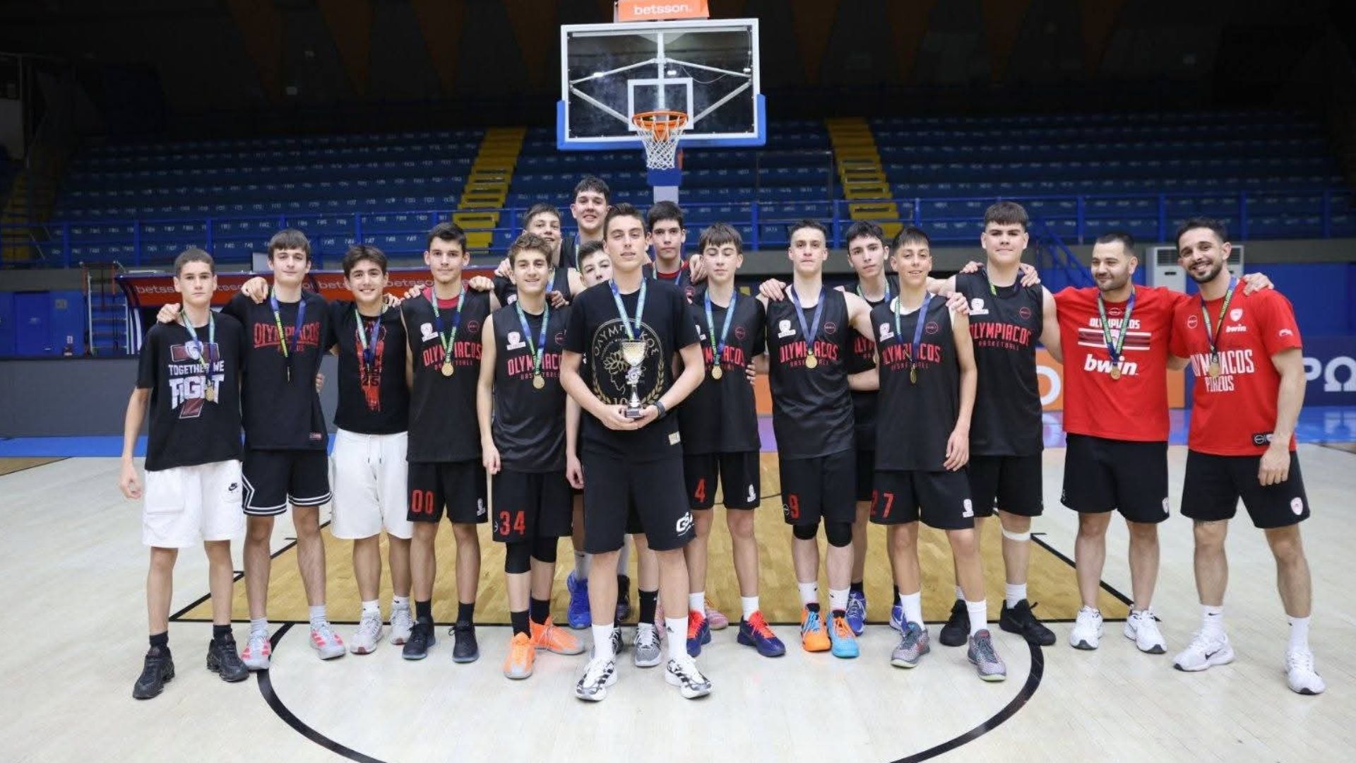 Πρωταθλήτρια η U14 του Ολυμπιακού στο Legacy Basketball Tournament