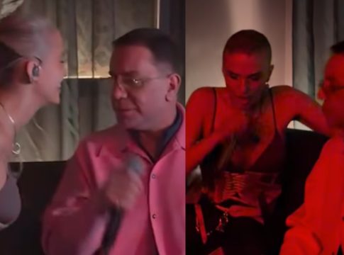 Viral ο Μαζωνάκης με την Λιόλιου: Τα βίντεο από το απίθανο ντουέτο