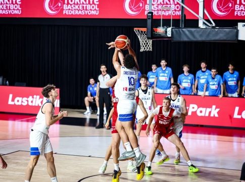 Σλοβενία – Ελλάδα 74-87: Εύκολη επικράτηση για την Εθνική Παίδων