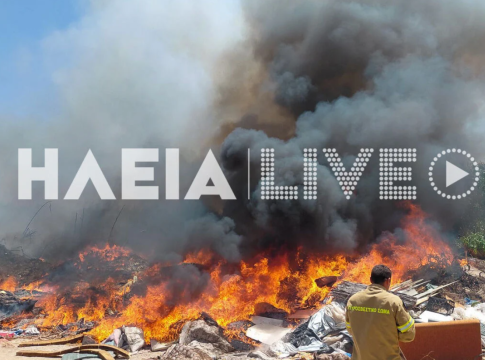 Φωτιά στο Βαρθολομιό Ηλείας – Ηχησε το 112 για ετοιμότητα
