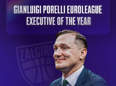 Παράγοντας της χρονιάς στη Euroleague ψηφίστηκε ο Γιανκούνας της Ζαλγκίρις