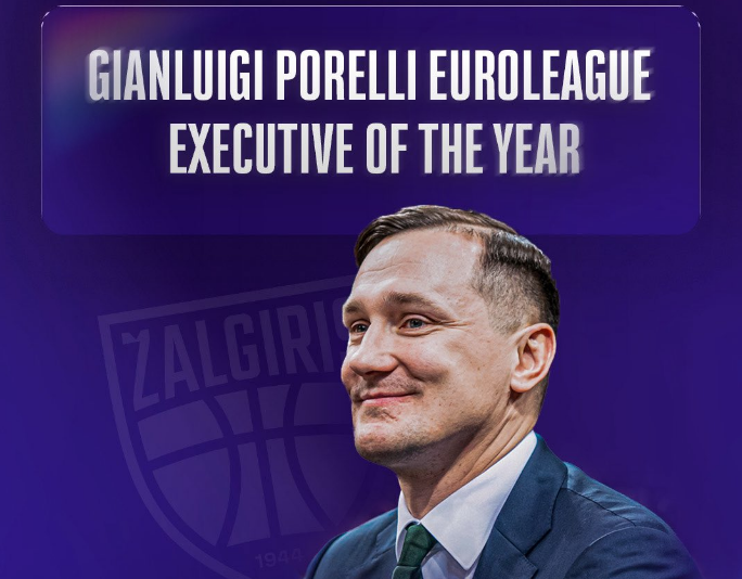 Παράγοντας της χρονιάς στη Euroleague ψηφίστηκε ο Γιανκούνας της Ζαλγκίρις
