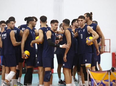 Το πρόγραμμα της Εθνικής ανδρών στο Eurovolley 2026