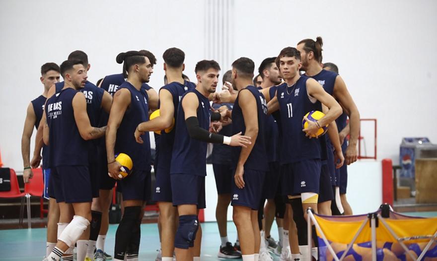 Το πρόγραμμα της Εθνικής ανδρών στο Eurovolley 2026