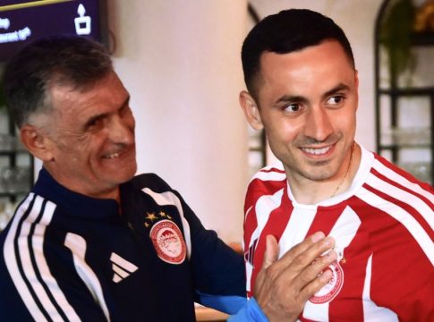 «Then & now»: Ο Σάλιακας στον Ολυμπιακό 13 χρόνια μετά και η αγκαλιά του Μεντιλίμπαρ (pics)