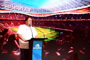 Ο Βαγγέλης Μαρινάκης παρουσίασε το νέο «Γεώργιος Καραϊσκάκης»: «Θα γίνει το δικό μας Θέατρο των Ονείρων»