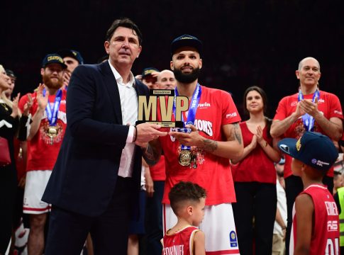 MVP της σεζόν στη Stoiximan GBL ο Εβάν Φουρνιέ (vid)