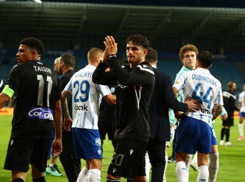 Ένταση ανάμεσα στους παίκτες του ΠΑΟΚ και της Ντιναμό Κιέβου μετά το ματς (vid)