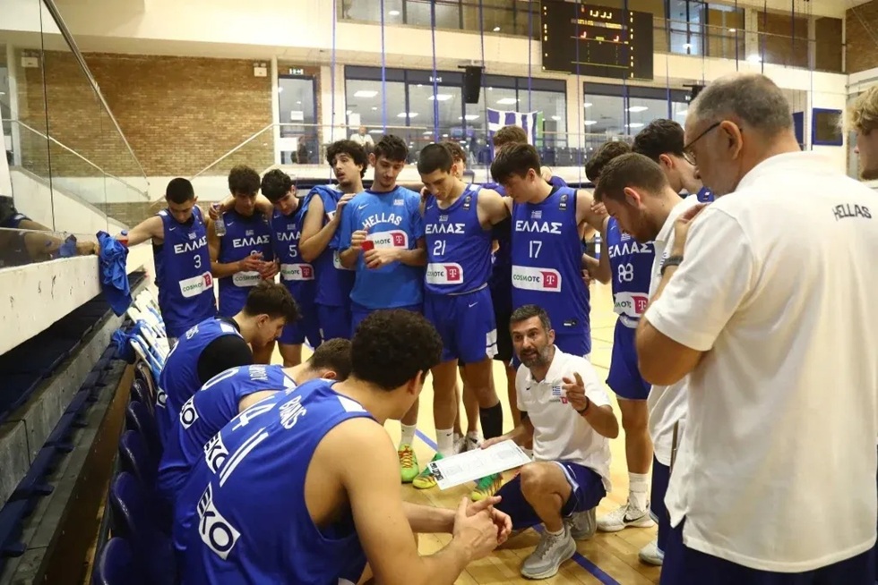 Η 12άδα της Εθνικής Εφήβων ενόψει του Ευρωμπάσκετ U18
