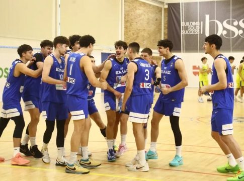 Ήττα για την Εθνική Παίδων από την Κροατία – Εξαιρετικός ο Θανάσης Σπανούλης