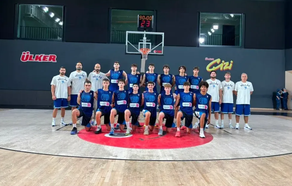 Τουρκία – Ελλάδα 55-65: Νικηφόρα πρεμιέρα για την Εθνική Παίδων