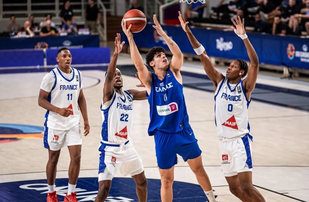 Γαλλία-Ελλάδα 66-65: Ήττα για τη γαλανόλευκη και τρίτη θέση στο Group A