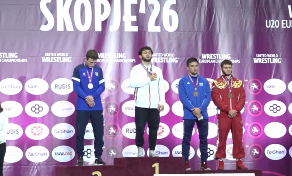 Χάλκινο μετάλλιο ο Κολιτσόπουλος στο Ευρωπαϊκό πρωτάθλημα Πάλης U20!
