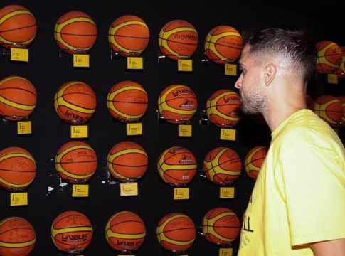 Άρης: Ο Βασίλης Τολιόπουλος ξανά στο «Nick Galis Hall» (pics)
