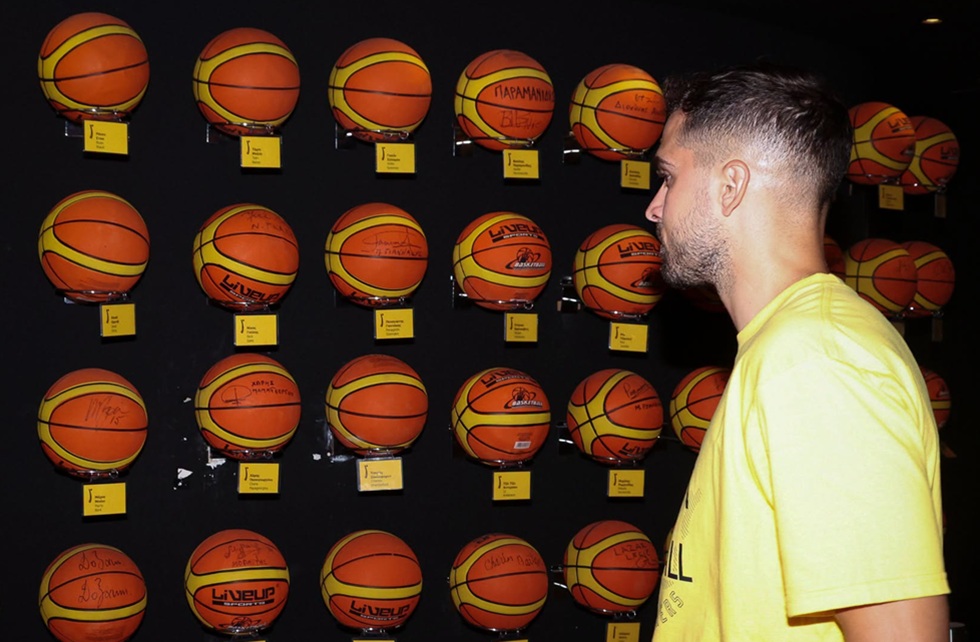 Άρης: Ο Βασίλης Τολιόπουλος ξανά στο «Nick Galis Hall» (pics)