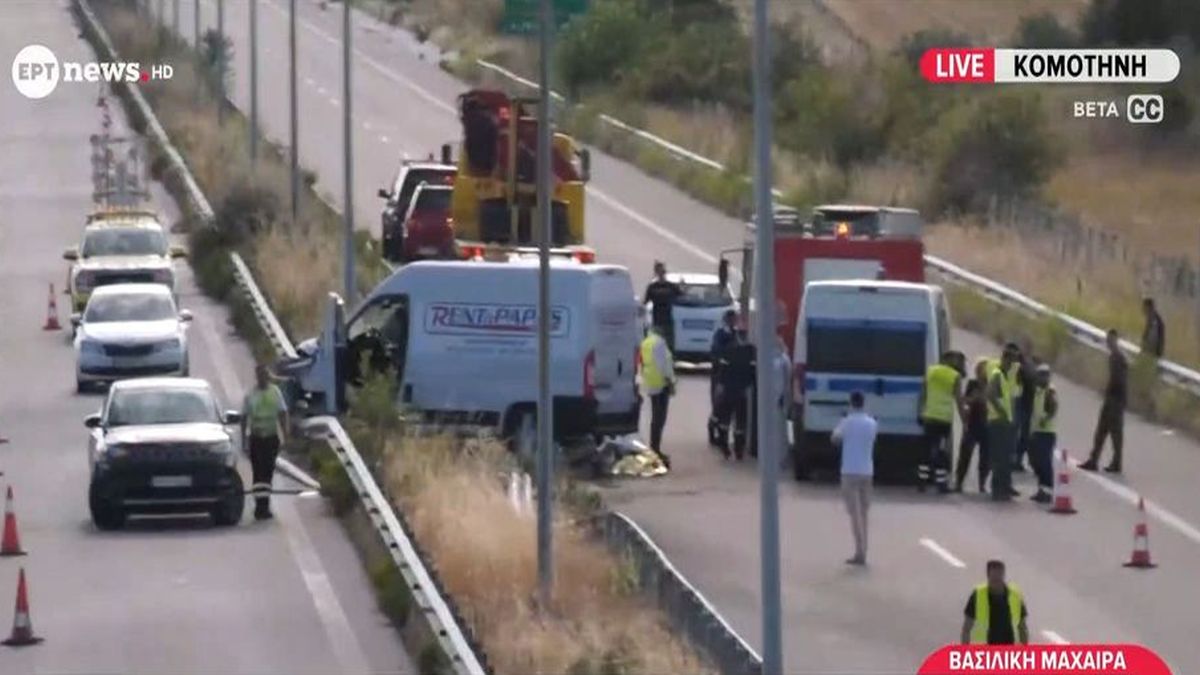 Εγνατία: Βαν με 13 παράνομους μετανάστες καρφώθηκε σε προπορευόμενο όχημα