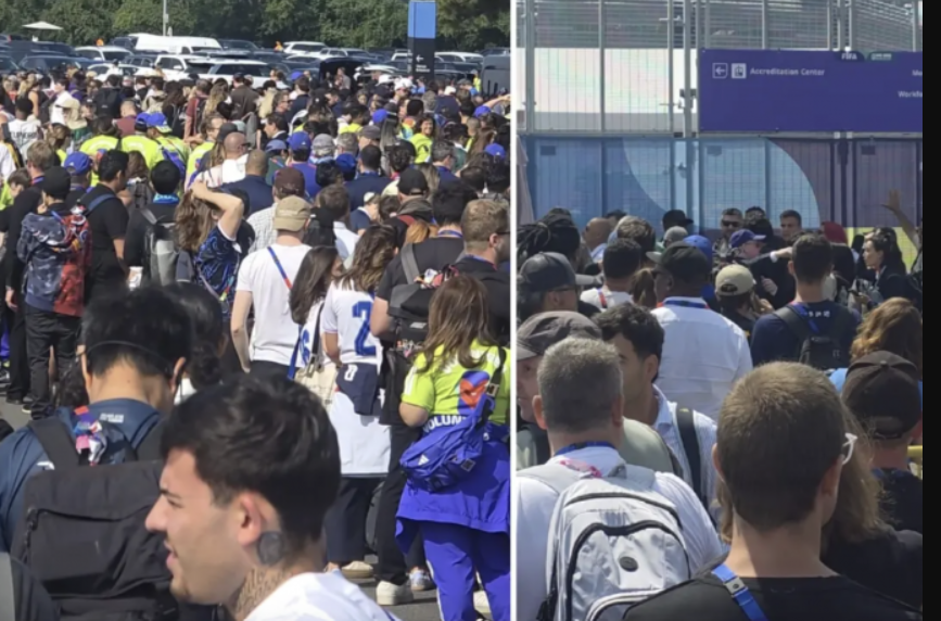 Χάος και ουρές χιλιομέτρων έξω από το γήπεδο του τελικού Μουντιάλ 2026 (vid)