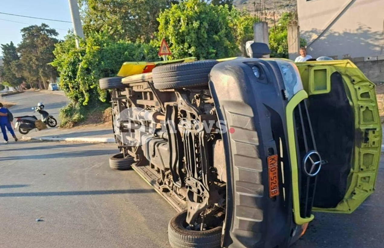 Χανιά: Πώς έγινε το τροχαίο με το ασθενοφόρο του ΕΚΑΒ – Νοσηλεύτρια στο ίδιο νοσοκομείο η οδηγός του ΙΧ