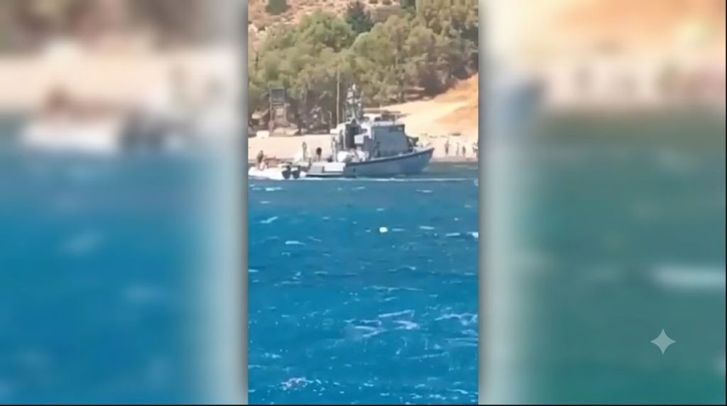 Επιχείρηση-θρίλερ στην Πρέβελη: Το Λιμενικό απομάκρυνε 51 άτομα μέσα από τους καπνούς και τα 8 μποφόρ (vid)